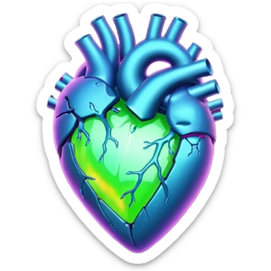 Toxic Heart
 sticker