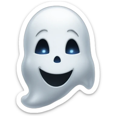 Casper the ghost sticker