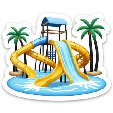 Water park  sticker