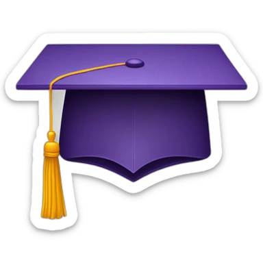 further education in HR style with Mortarboard sticker