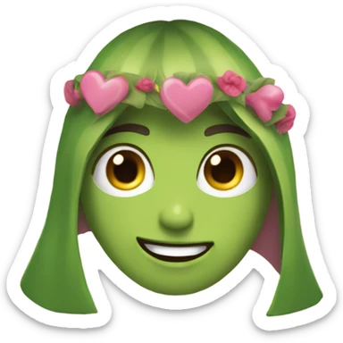 Una palta enamorada  sticker