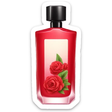 perfume vermelho sticker