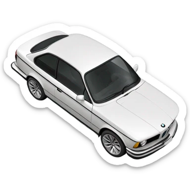 BMW 2022 840i coupe in space  sticker