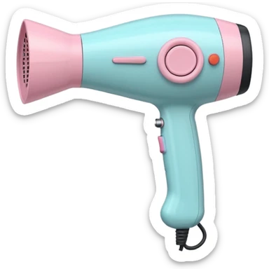 Cute Hair dryer, differentdesigns and pattern sticker
