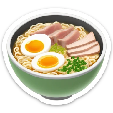 Bowl of ramen sticker