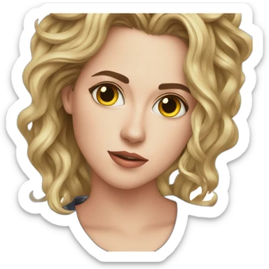 Melissa Roxburgh sticker