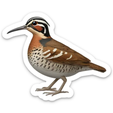 woodcock sticker
