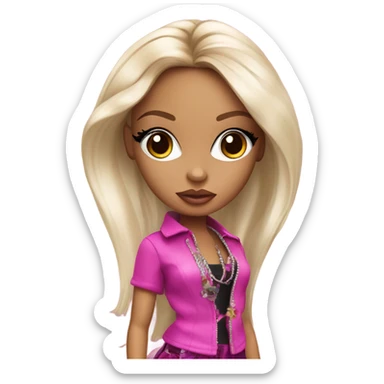 Bratz doll sticker