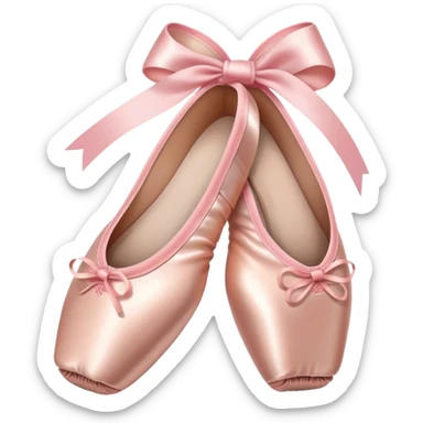 pointe shoes sticker
