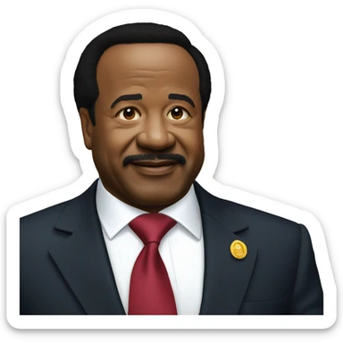 paul biya sticker