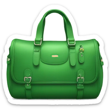 green coach bag sticker