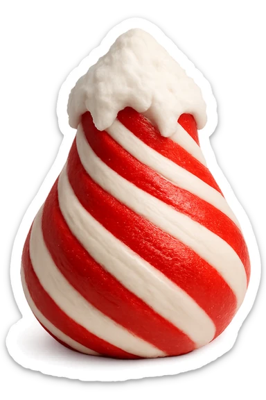 winter candy, remove background sticker