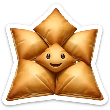 Samosa emoji sticker