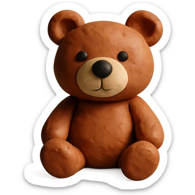 cute bear sticker