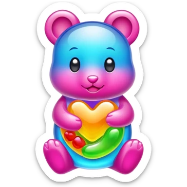 Мармеладный мишка sticker