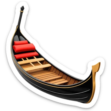 venice gondola sticker