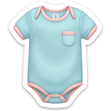 Baby clothes sticker