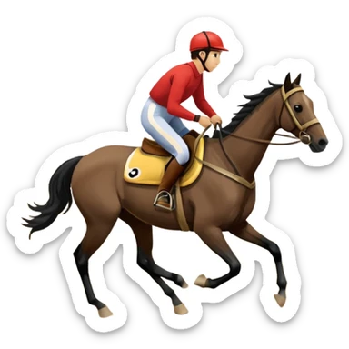it is not endurance horse race sticker