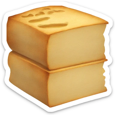 Baling cookbook sticker