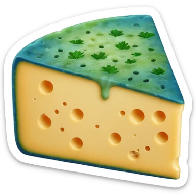 moldy gouda cheese  sticker