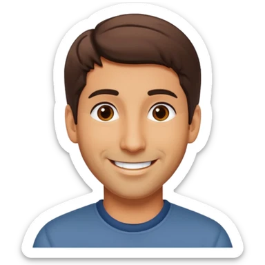 Ross Geller from the Friends TV show sticker