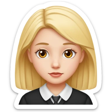 учениця дівчинка sticker