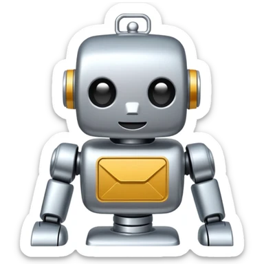 pricetag on digital bot logo sticker