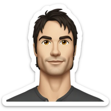 Ian Somerhalder sticker