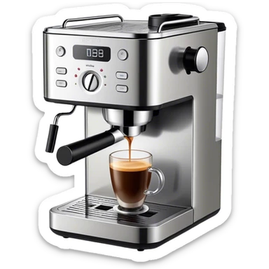 brew coffee machine sticker