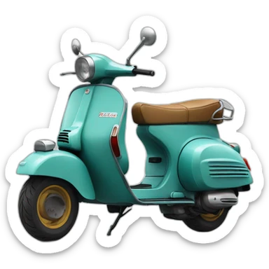 vespa sticker