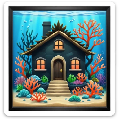 water elemental tribe house sticker