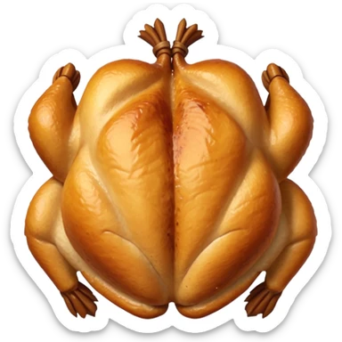 Costco rotisserie chicken  sticker