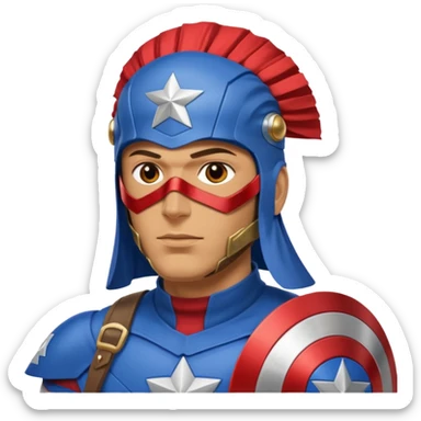 Captain America sheikh sticker