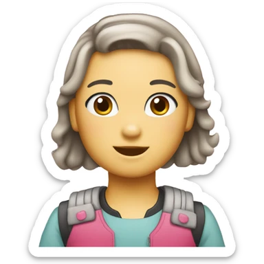 hello kitty on all emojis sticker