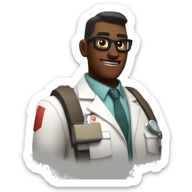 Medic TF2 sticker