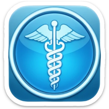 medical signals icon sticker