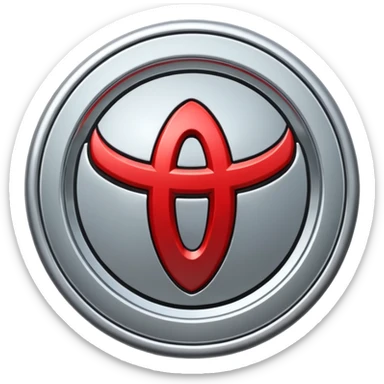 Toyota logo sticker