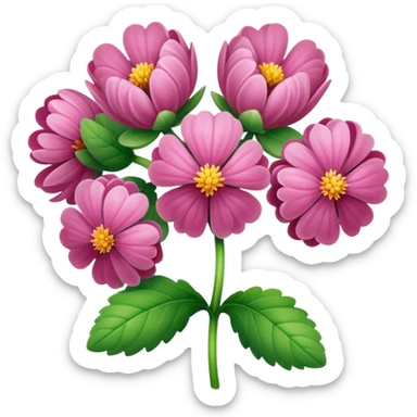 Medium Red Clover sticker