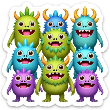  my singing monsters sticker