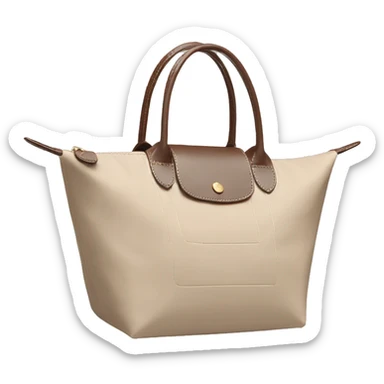 longchamp beige xs - small size  sticker