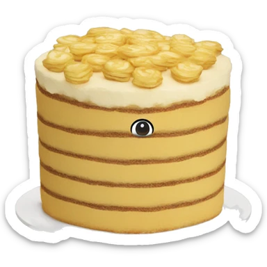 Napoleon cake sticker