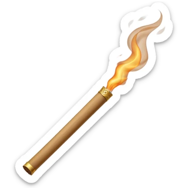 Fragrant incense. sticker