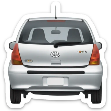 2005 Toyota echo sticker
