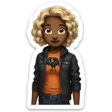 Hawk Utah girl venom sticker