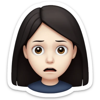 "Fear is quieter" sticker