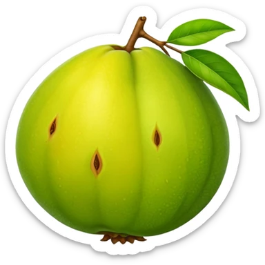 egzotic sour guava make more egzotic and fresh sticker