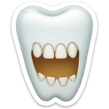 Tooth sticker