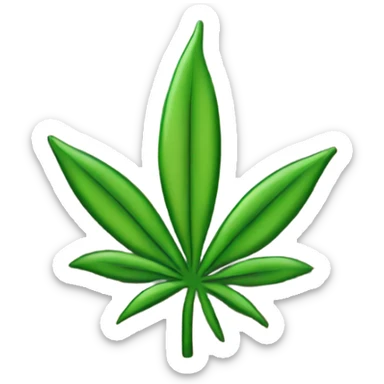 apple cannabis shop sticker