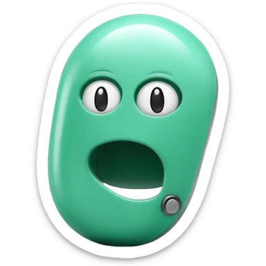 Face massager sticker