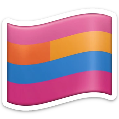 Lesbian flag sticker
